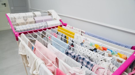 susenje perila trik 2 uri stanovanje zima nasvet