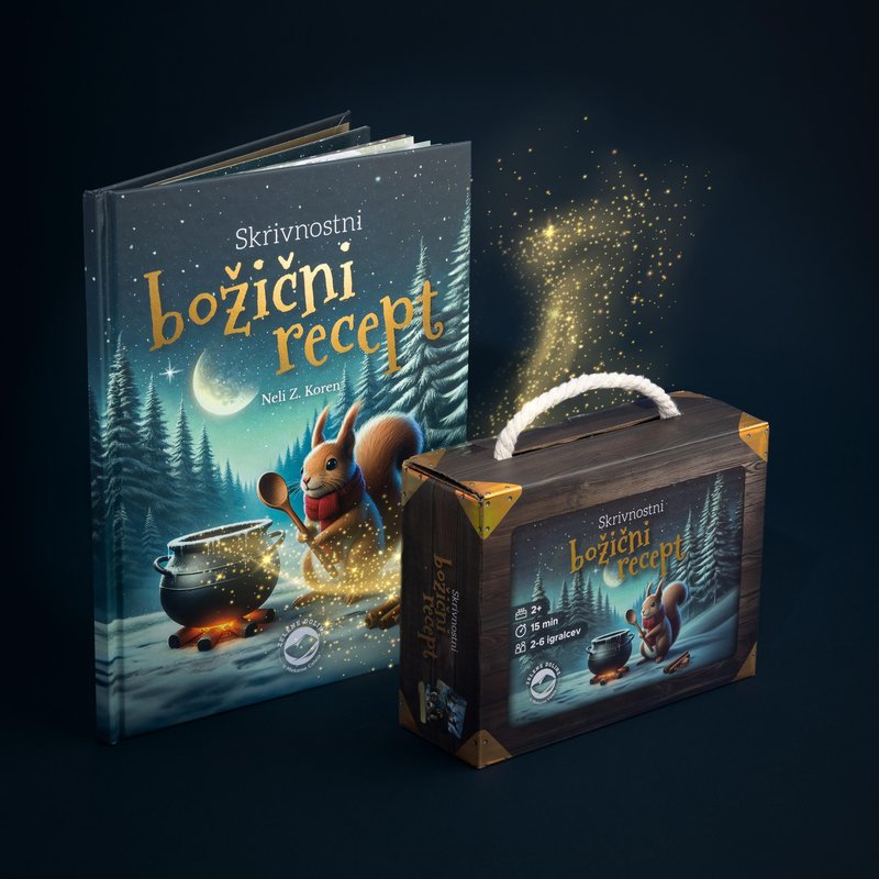 Božični jogurt Zelene Doline letos z novo družabno igro Skrivnostni božični recept