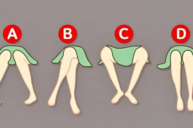 Kateri sedeči položaj je vaš najljubši? Psihološki test, ki razkriva več, kot si mislite