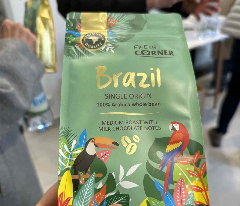 Madzarska MOL bencinska crpalka Fresh Corner kava