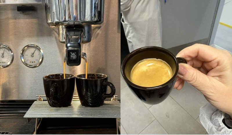 Madzarska MOL bencinska crpalka Fresh Corner kava