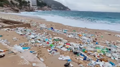 Dubrovnik plaža smeti morje Jadran Jadransko Morje Albanija