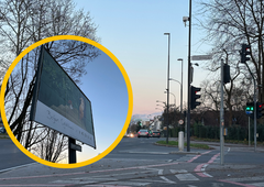 Ljubljano preplavili obcestni plakati našega priljubljenega glasbenika: ste jih že opazili? (FOTO)