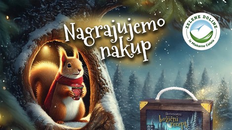 Božični jogurt Zelene Doline letos z novo družabno igro Skrivnostni božični recept