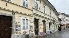 Ljubljana grafiti fasada vandalizem