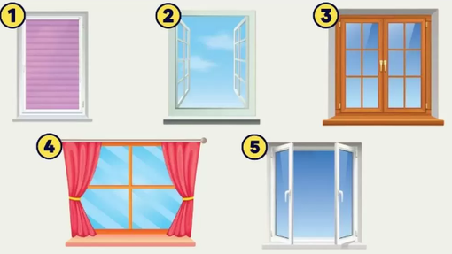 Katero okno ste izbrali? Psihološki test, ki razkriva vaš značaj