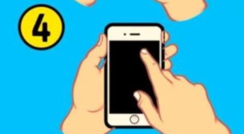 4 Če telefon držite v eni roki in drsite s kazalcem druge roke, to razkriva ustvarjalno in izvirno osebnost. Sposobni …