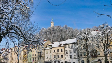sneg Ljubljana