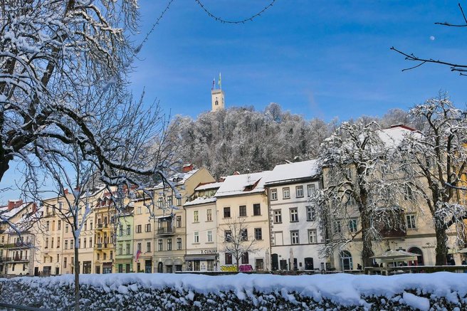 sneg Ljubljana