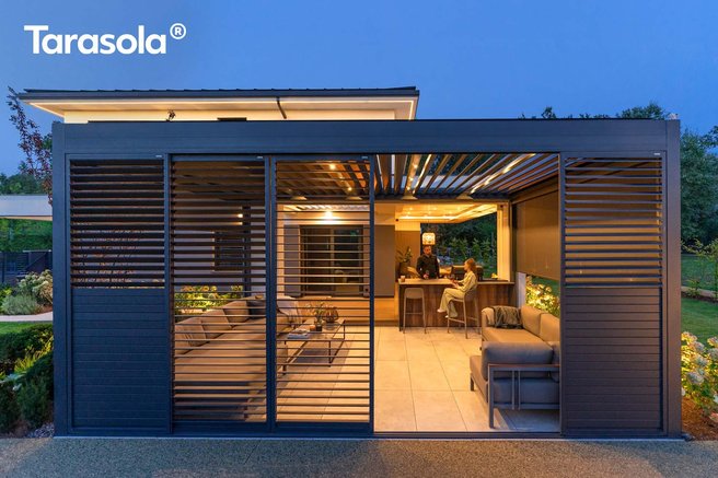 Bioklimatska pergola je rešitev, ko je pod teraso prevroče