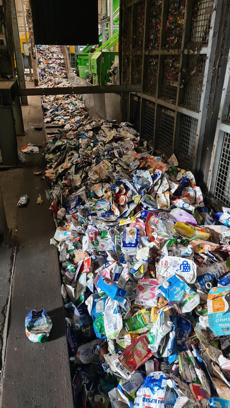 Embalaža Tetra Pak spada v rumeni zabojnik - da zaživi novo življenje