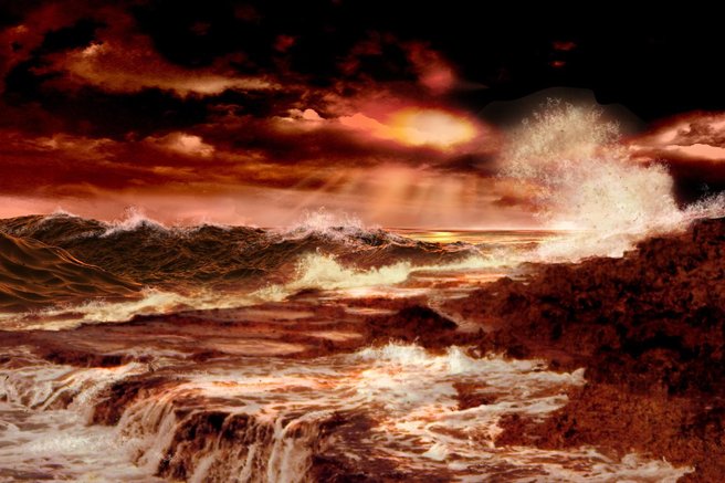 nasa sonce zemlja planet vesolje clovestvo napoved vrocina oceani konec