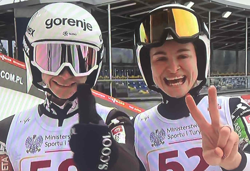 Dvojna slovenska zmaga! Naši Niki nadvladali nasprotnice in zasedli najvišji mesti