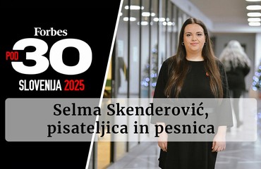 Forbes 30 pod 30: Selma Skenderović, pisateljica in pesnica