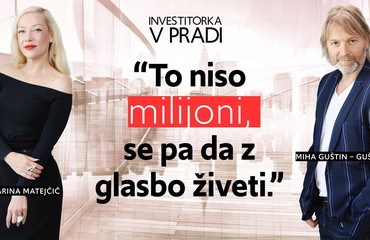 Investitorka v Pradi: Miha Guštin - Gušti: "To niso milijoni, se pa da z glasbo živeti"