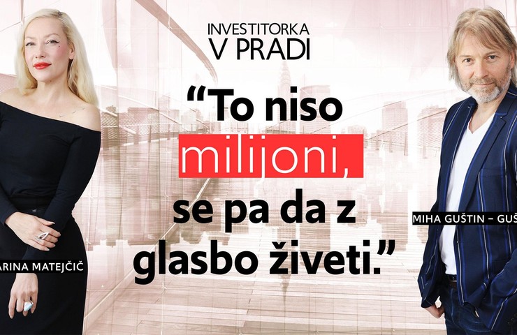 Investitorka v Pradi: Miha Guštin - Gušti: "To niso milijoni, se pa da z glasbo živeti"