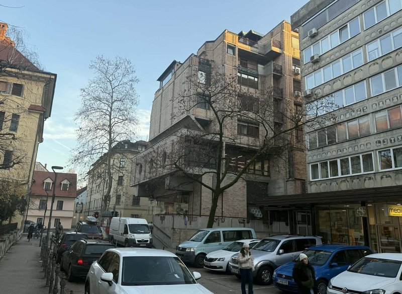 Ferantov vrt blok stanovanja Ljubljana Edvard Ravnikar