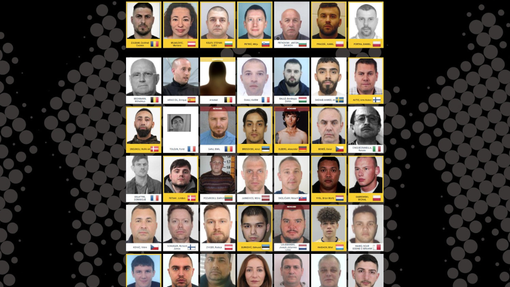 Kdo sta Slovenca, ki ju je Europol dodal na posodobljeni seznam najbolj iskanih kriminalcev?