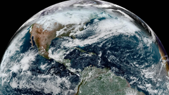 NASA orkan satelit vreme neurje škoda uničenje groza vesolje narava Zemlja