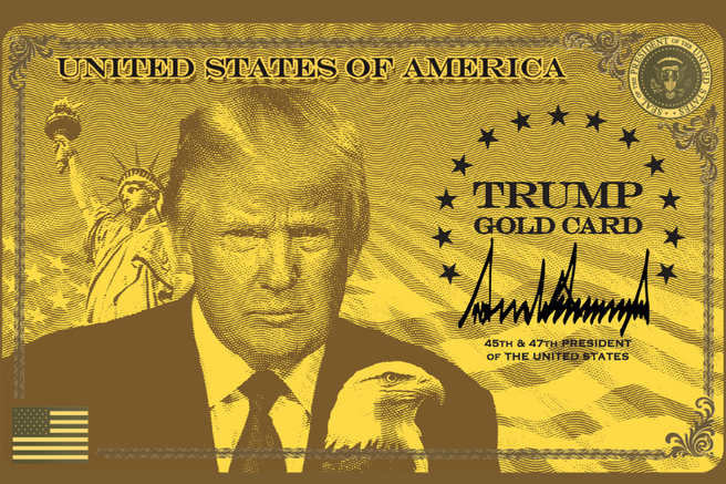 zlata kartica, Trump