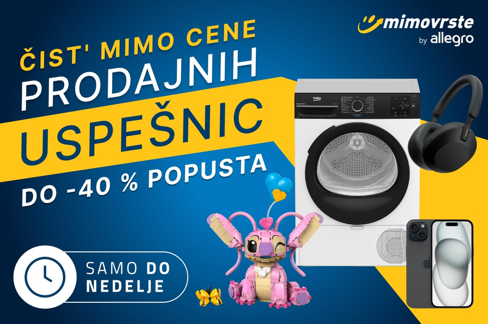 iPhone 15 za manj kot 600 EUR in drugi neverjetni popusti na Mimovrste – a samo ta vikend! (foto: mimovrste.com)