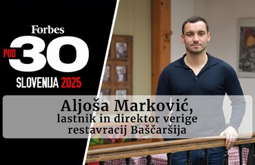 Forbes 30 pod 30: Aljoša Marković, restavracije Baščaršija