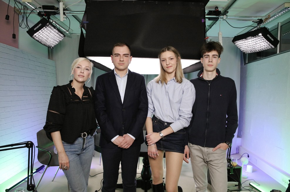 V podkastu Tvoj glas mladi razkrivajo, katere tematike želijo izpostavljene v pričakovanju volitev 2026 (foto: Aleksandra Saša Prelesnik)