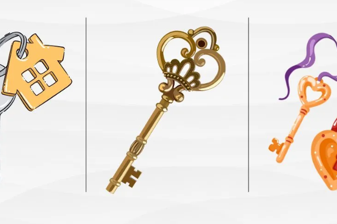 Kateri ključ vam najbolj pade v oči? Test, ki razkriva, kako rešujete težave