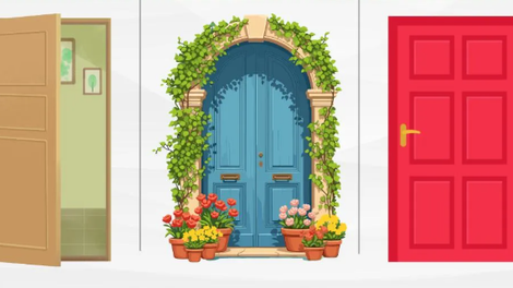 Katera vhodna vrata so vam najbolj pri srcu? Psihološki test, ki razkriva, kako se odločate