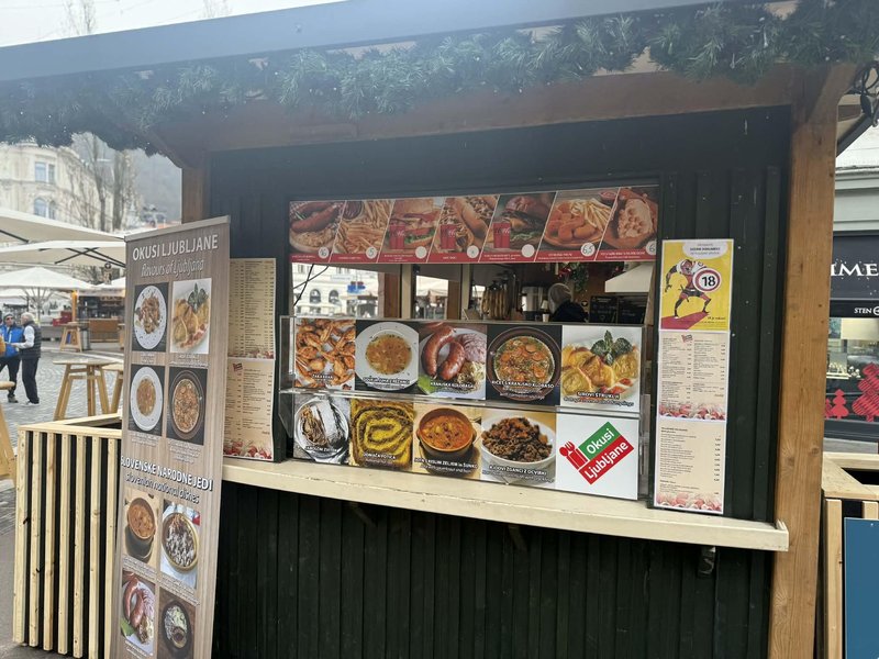 Ljubljana prazniki stojnice