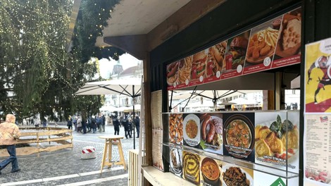 Ljubljana prazniki stojnice