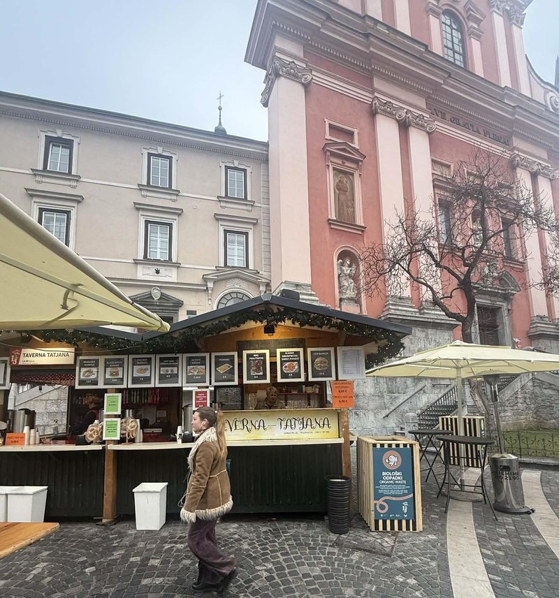 Ljubljana prazniki stojnice