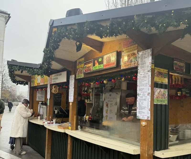 Ljubljana prazniki stojnice