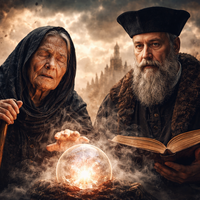 Baba Vanga, Nostradamus