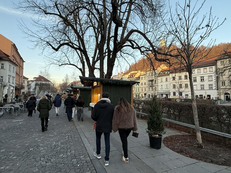 Ljubljana prazniki stojnice