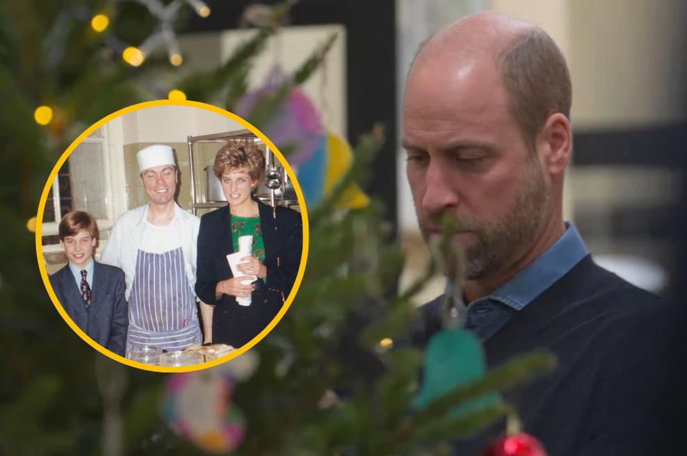 Božični spomin na princeso Diano, ki je princa Williama zaznamoval kot otroka (foto: Profimedia/fotomontaža)