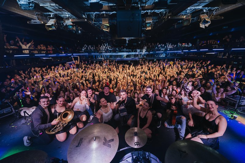 Skupina Vzrock koncert Cvetličarna