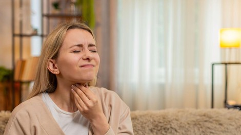 Boleče grlo prehlad