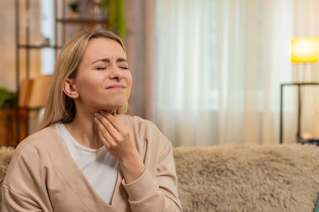 Boleče grlo prehlad