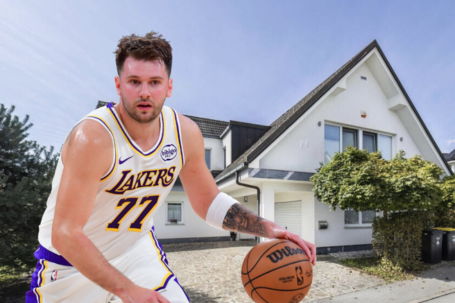 Luka Dončič, vila, oglas