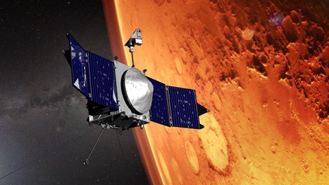 nasa maven sonda vesolje mars agencija tezave izginotje