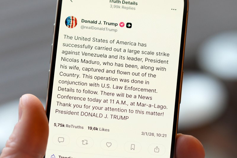 Venezuela, napad, ZDA