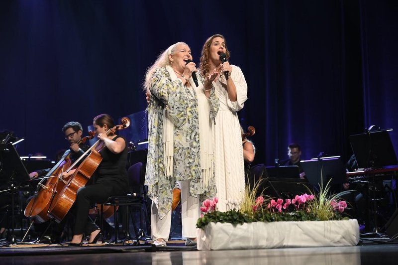 Elda Viler in hči Ana Dežman