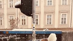 Sneg pobelil prestolnico: takšno idilično Ljubljano smo danes ujeli na sprehodu po mestu (FOTO)