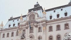 Sneg pobelil prestolnico: takšno idilično Ljubljano smo danes ujeli na sprehodu po mestu (FOTO)