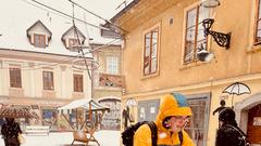 Sneg pobelil prestolnico: takšno idilično Ljubljano smo danes ujeli na sprehodu po mestu (FOTO)