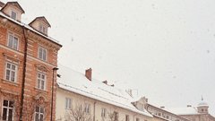 Sneg pobelil prestolnico: takšno idilično Ljubljano smo danes ujeli na sprehodu po mestu (FOTO)