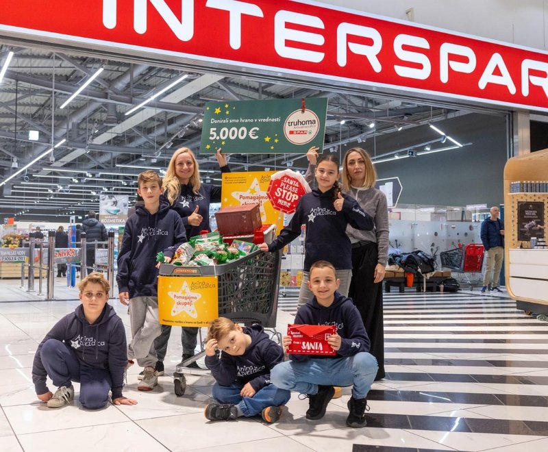 Spar Slovenija dobrodelna akcija