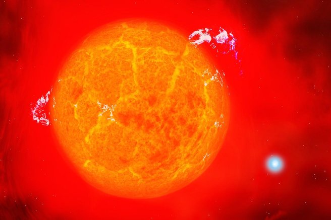 Betelgeza orjak orion zvezde vesolje znanost astronomija