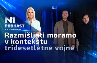 N1 podkast s Suzano Lovec: Razmišljati moramo v kontekstu tridesetletne vojne